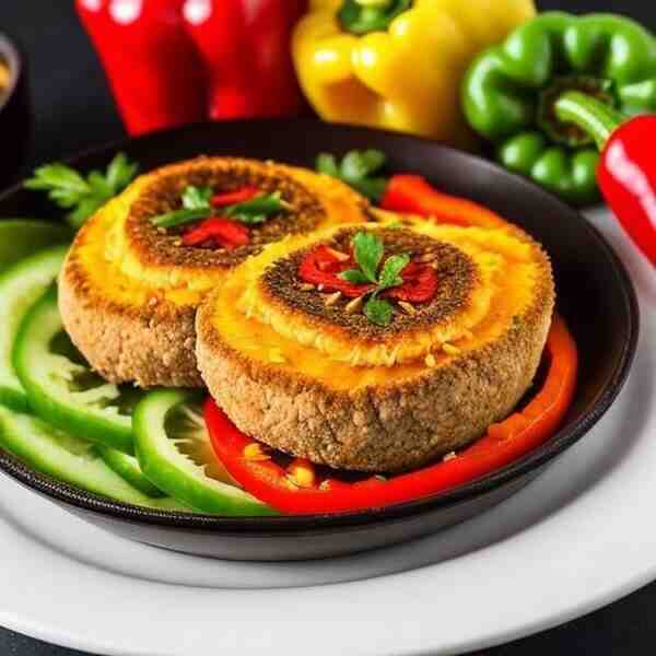 Котлеты Ласточкины гнезда с болгарским перцем